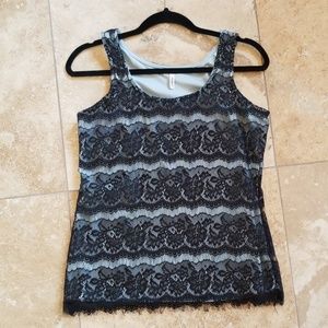 Lace tank